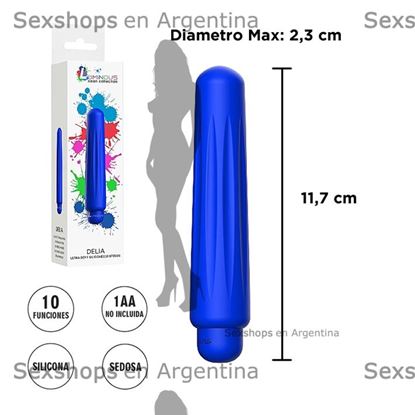 Vibrador luminous con 10 modos de vibracion